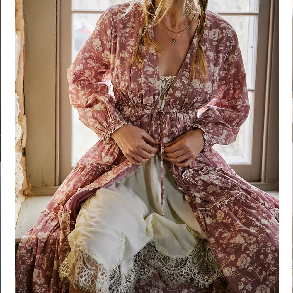 Free People Pappiet Midi Dress